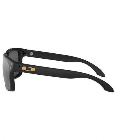 NFL Collection Sunglasses New Orleans Saints OO9102 55 HOLBROOK NO MATTE BLACK/PRIZM BLACK $15.37 Unisex