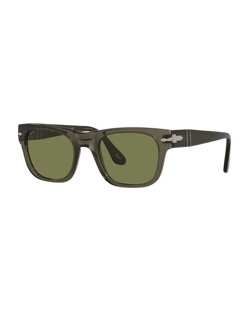 Unisex Sunglasses PO3269S 52 OPAL SMOKE/LIGHT GREEN $92.10 Unisex