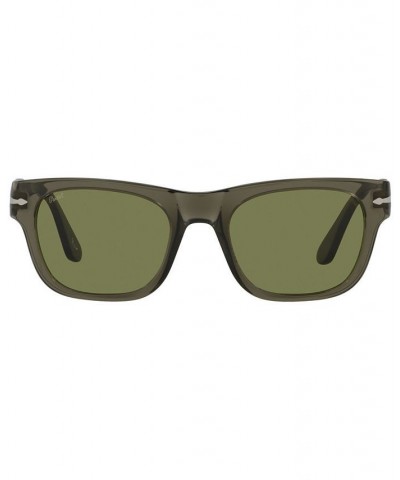 Unisex Sunglasses PO3269S 52 OPAL SMOKE/LIGHT GREEN $92.10 Unisex