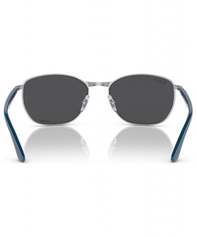 Unisex Polarized Sunglasses RB370257-P Gunmetal $62.64 Unisex