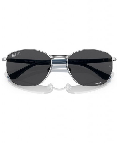 Unisex Polarized Sunglasses RB370257-P Gunmetal $62.64 Unisex