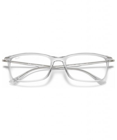 RX7031 Unisex Rectangle Eyeglasses Transparen $41.04 Unisex