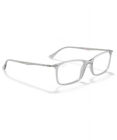 RX7031 Unisex Rectangle Eyeglasses Transparen $41.04 Unisex