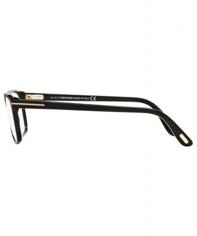 TR000539 Men's Rectangle Eyeglasses Black $58.20 Mens