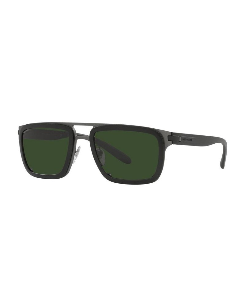 Men's Sunglasses BV5057 60 Alluminium/Matte Black $69.03 Mens