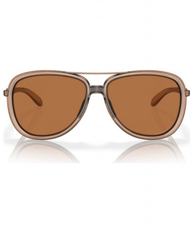 Women's Polarized Sunglasses Split Time Matte Sepia $64.96 Womens